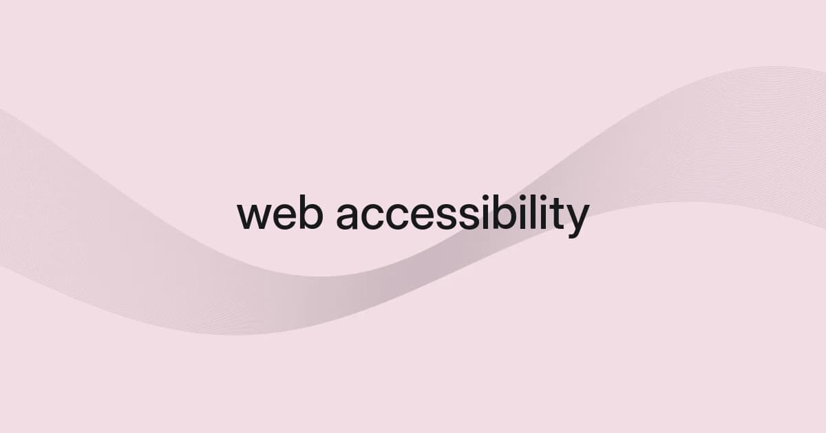 Wireframe and text cover about web accessibility