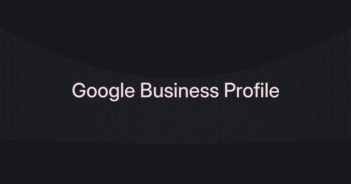 Wireframe and text cover about Google Business Profile