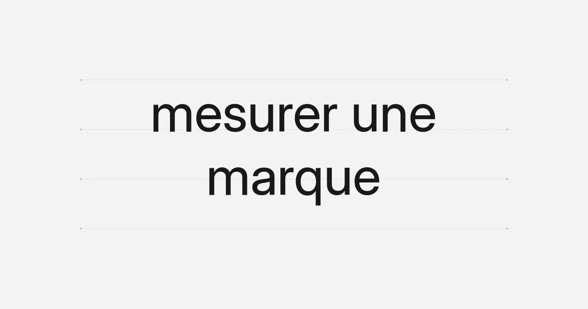 Couverture typographique sur la mesure de marque