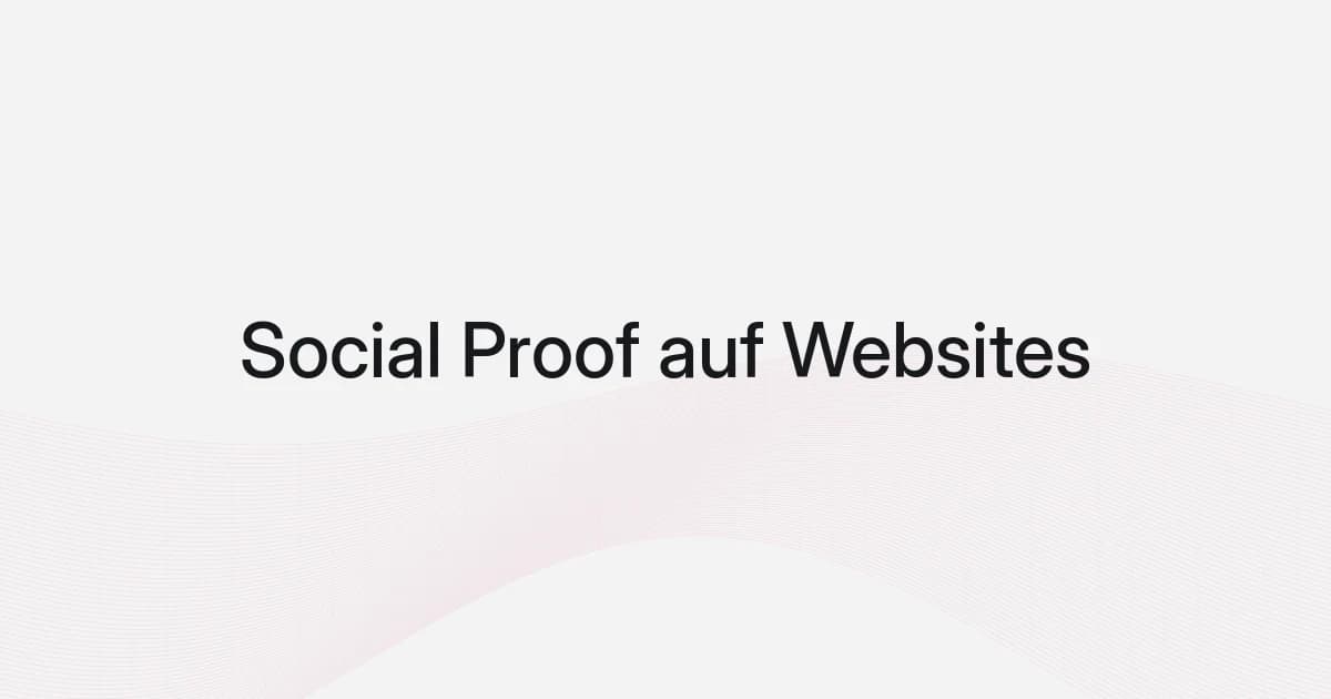 Cover mit Drahtgitter und Text über Social Proof auf Websites