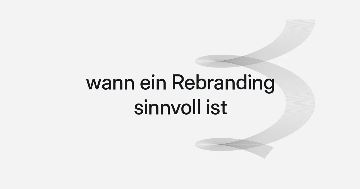 Cover mit Drahtgitter und Text zum richtigen Zeitpunkt für ein Rebranding